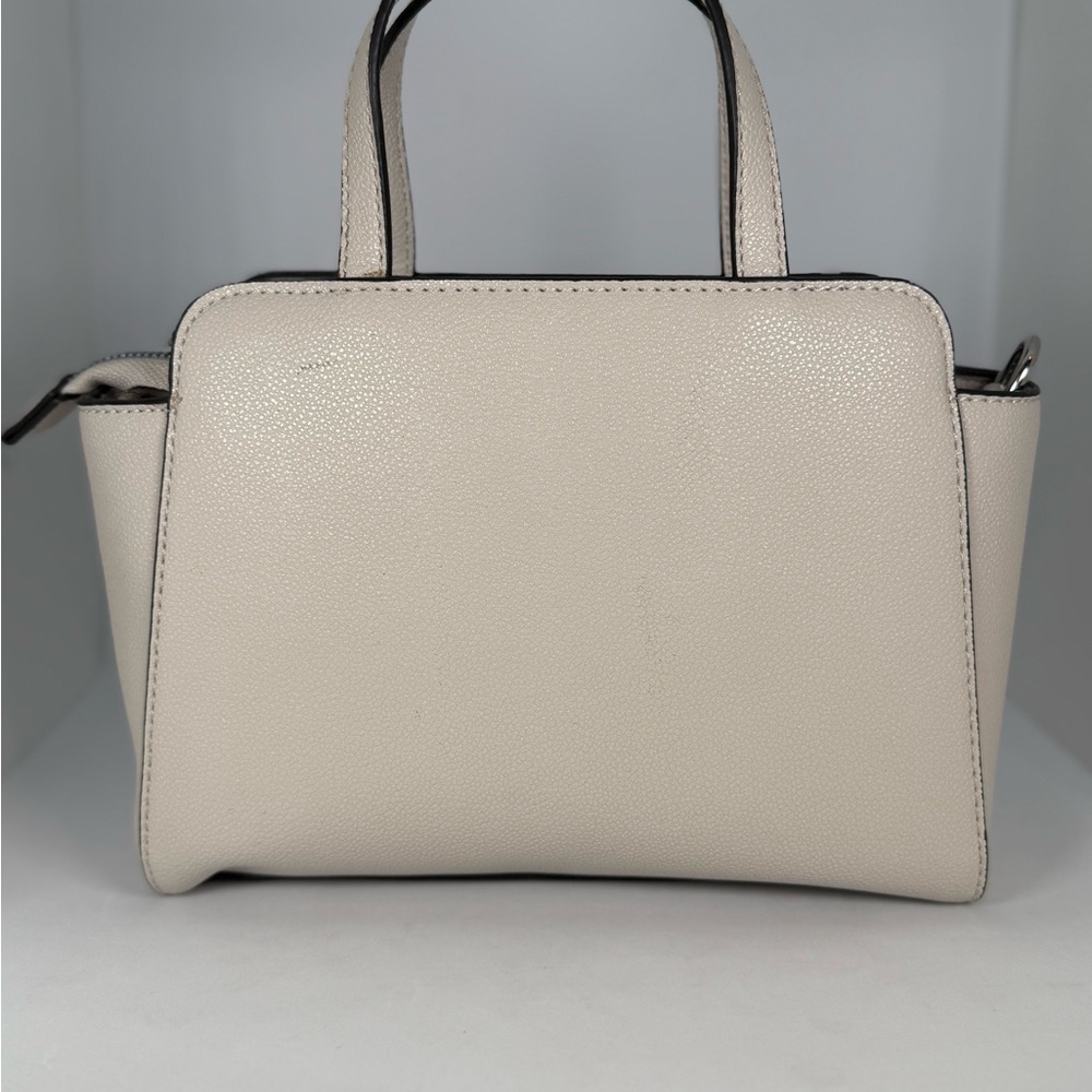 Nine West Ivory Satchel with Bow Accent - Picture 4 of 15